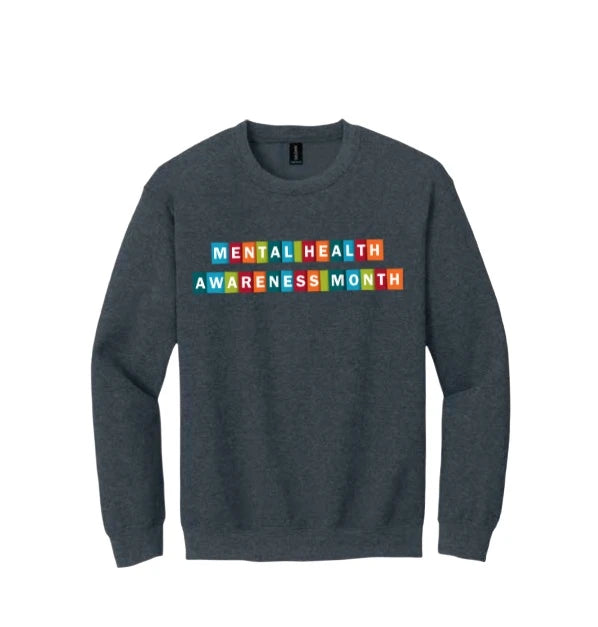 Mental Health Awareness Crewneck Sweatshirt 2026