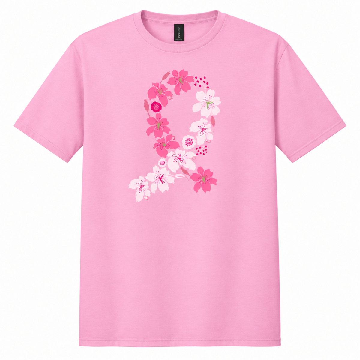 Breast Cancer Awareness Ribbon T-shirt 2026