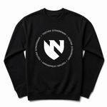 Together Extraordinary Crewneck Sweatshirt Front Black