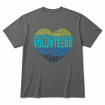 Community Strong Volunteer T-shirt Back