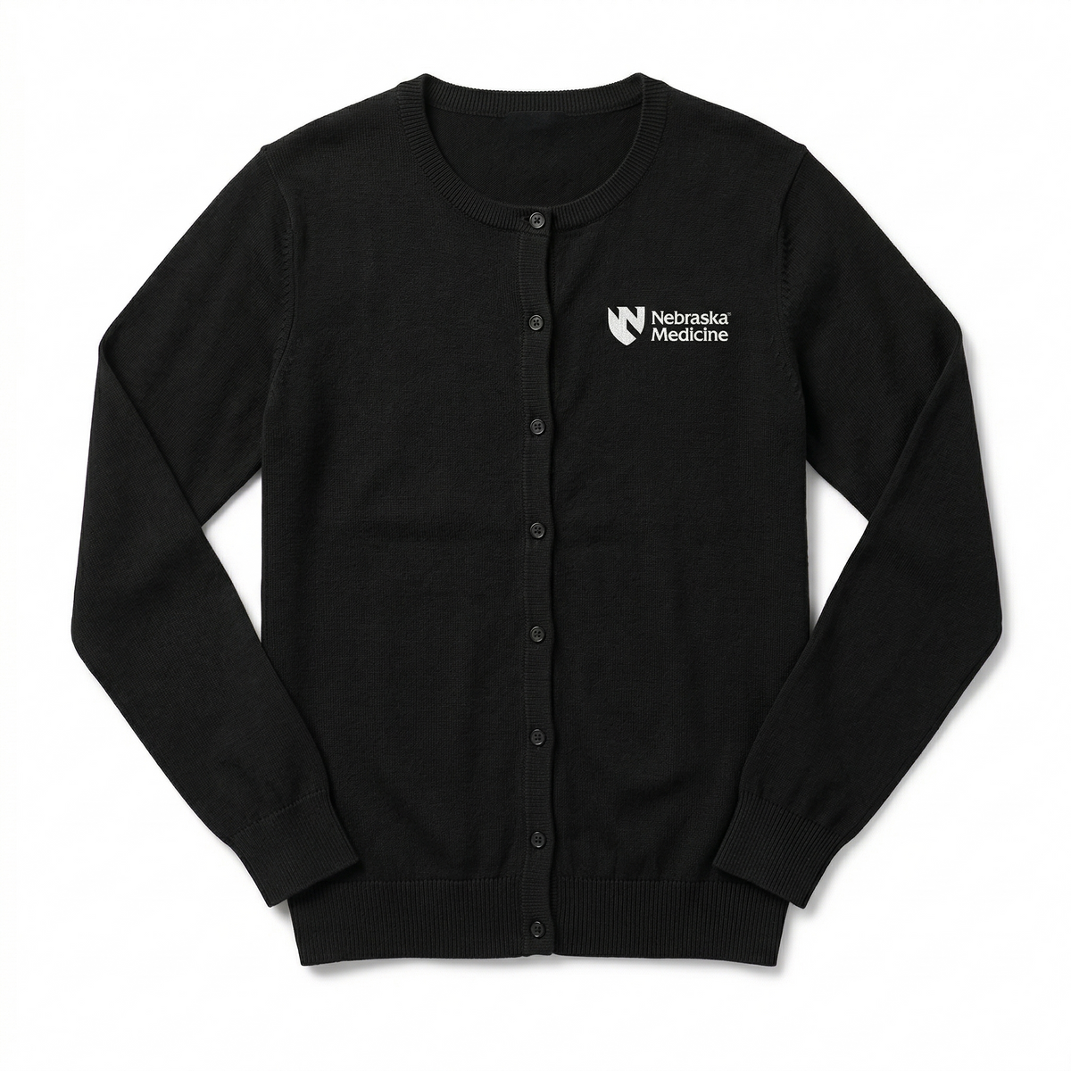 Ladies Button Front Cardigan Sweater