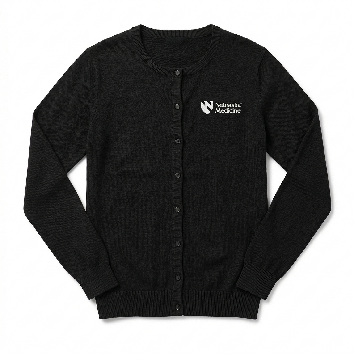 Ladies Button Front Cardigan Sweater