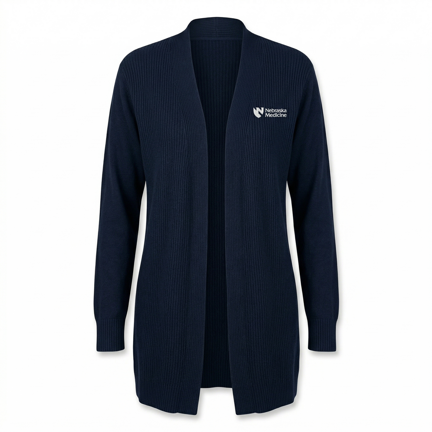 Ladies Open Front Cardigan Sweater