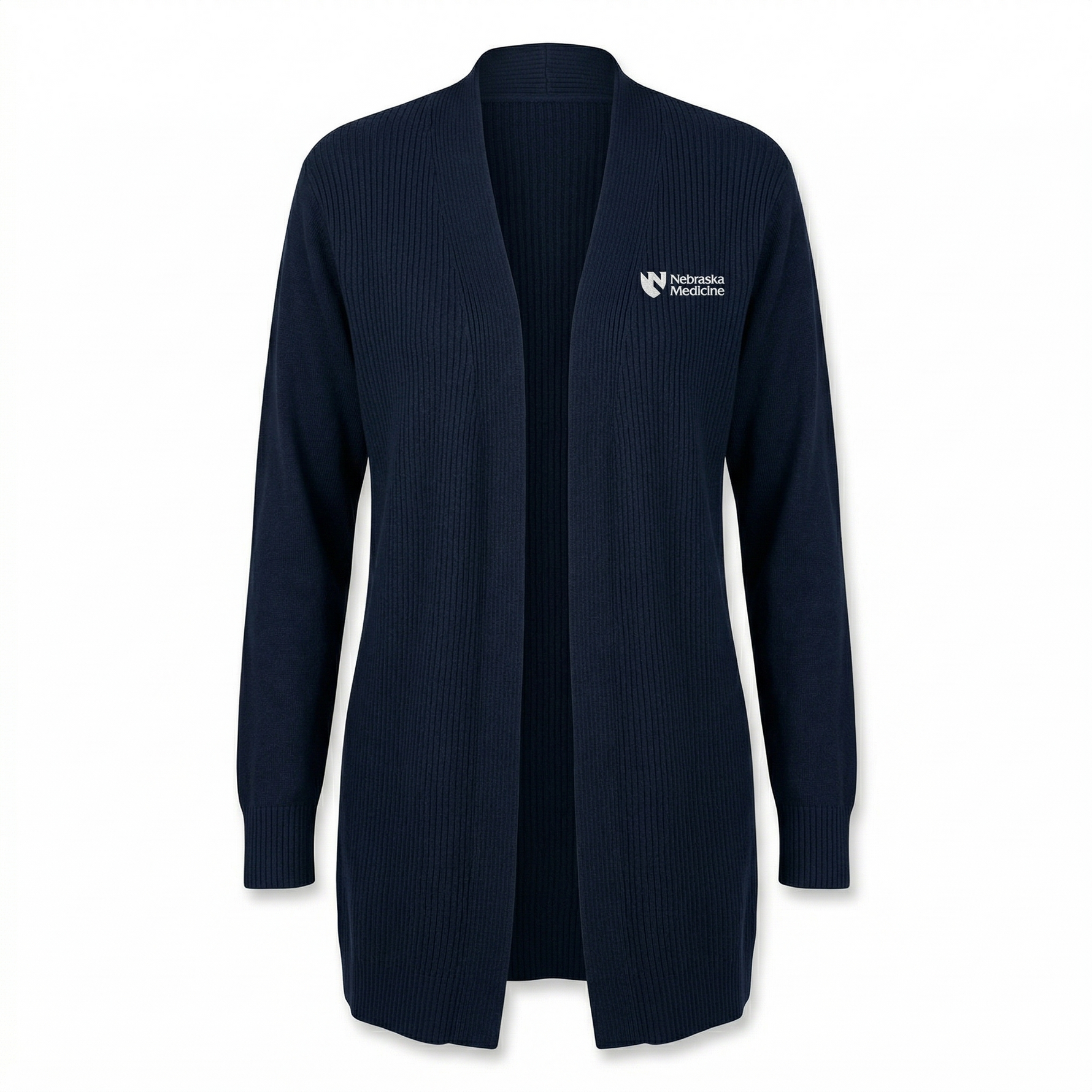 Ladies Open Front Cardigan Sweater