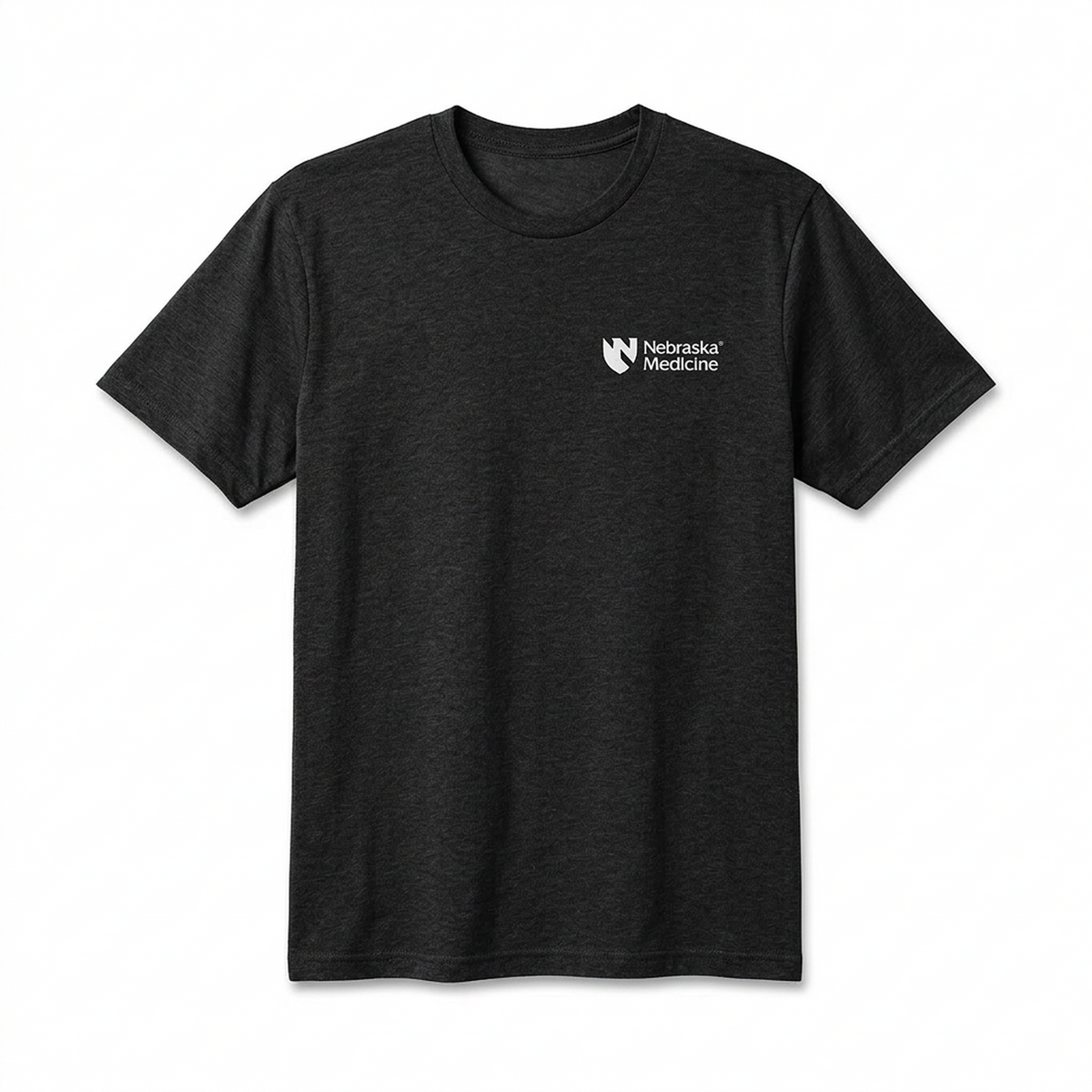 Short Sleeve T-shirts for Clinical Staff Black Front