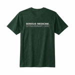 Short Sleeve T-shirts for Clinical Staff Forest Green Back