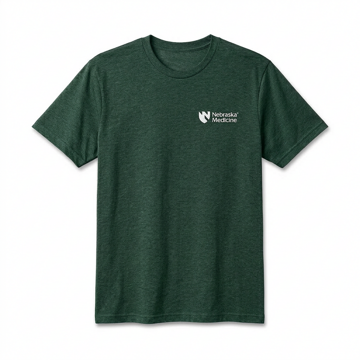 Short Sleeve T-shirts for Clinical Staff Forest Green Front