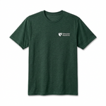 Short Sleeve T-shirts for Clinical Staff Forest Green Front
