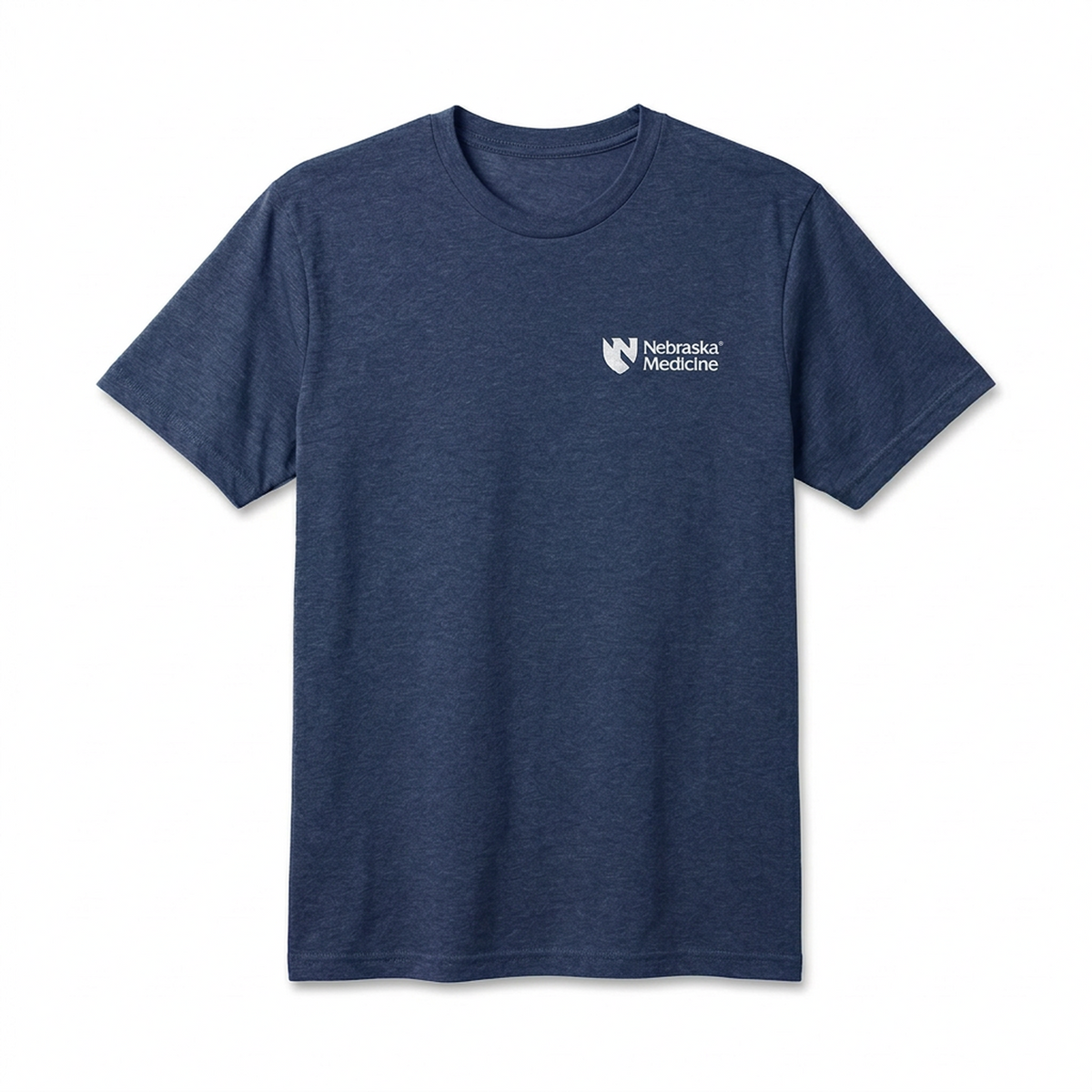 Short Sleeve T-shirts for Clinical Staff Navy Front