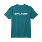 Short Sleeve T-shirts for Clinical Staff Teal Back