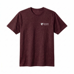 Short Sleeve T-shirts for Clinical Staff Wine Front