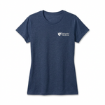 Ladies' Short Sleeve T-shirt for Clinical Staff Navy Front