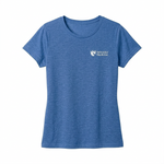 Ladies' Short Sleeve T-shirt for Clinical Staff Royal Blue Front