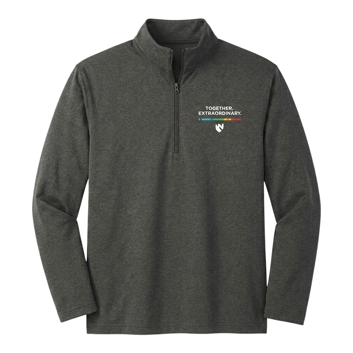 Together. Extraordinary. 1/4 zip Pullover.