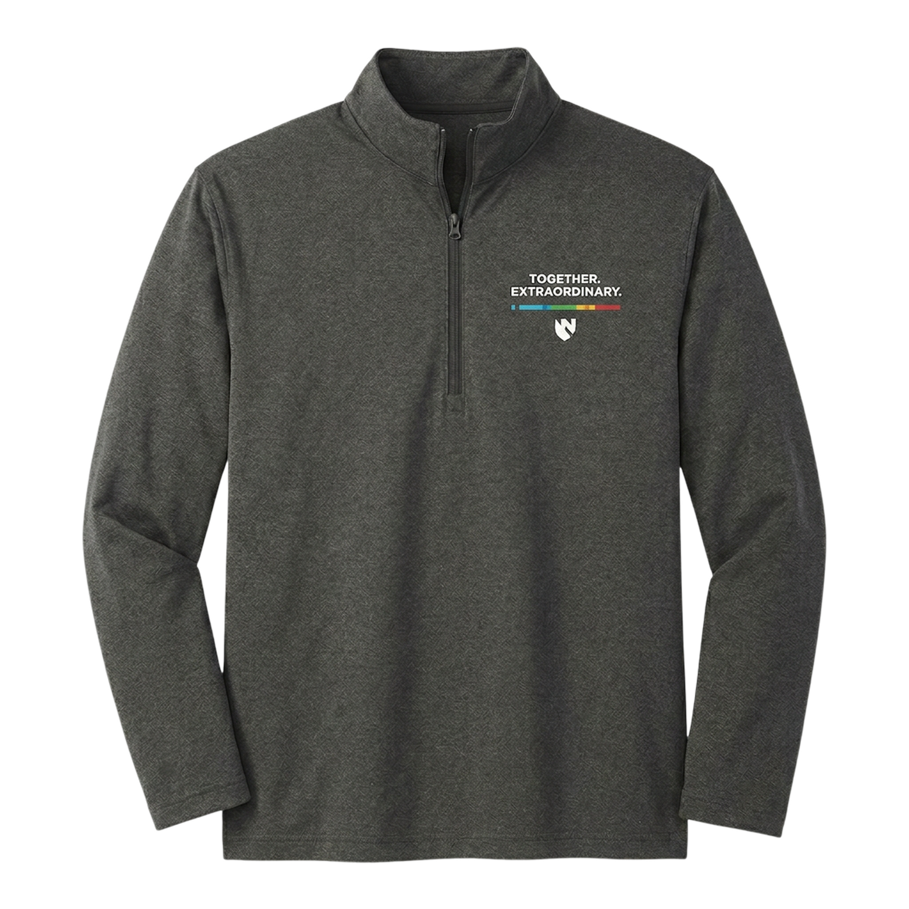 Together. Extraordinary. 1/4 zip Pullover.